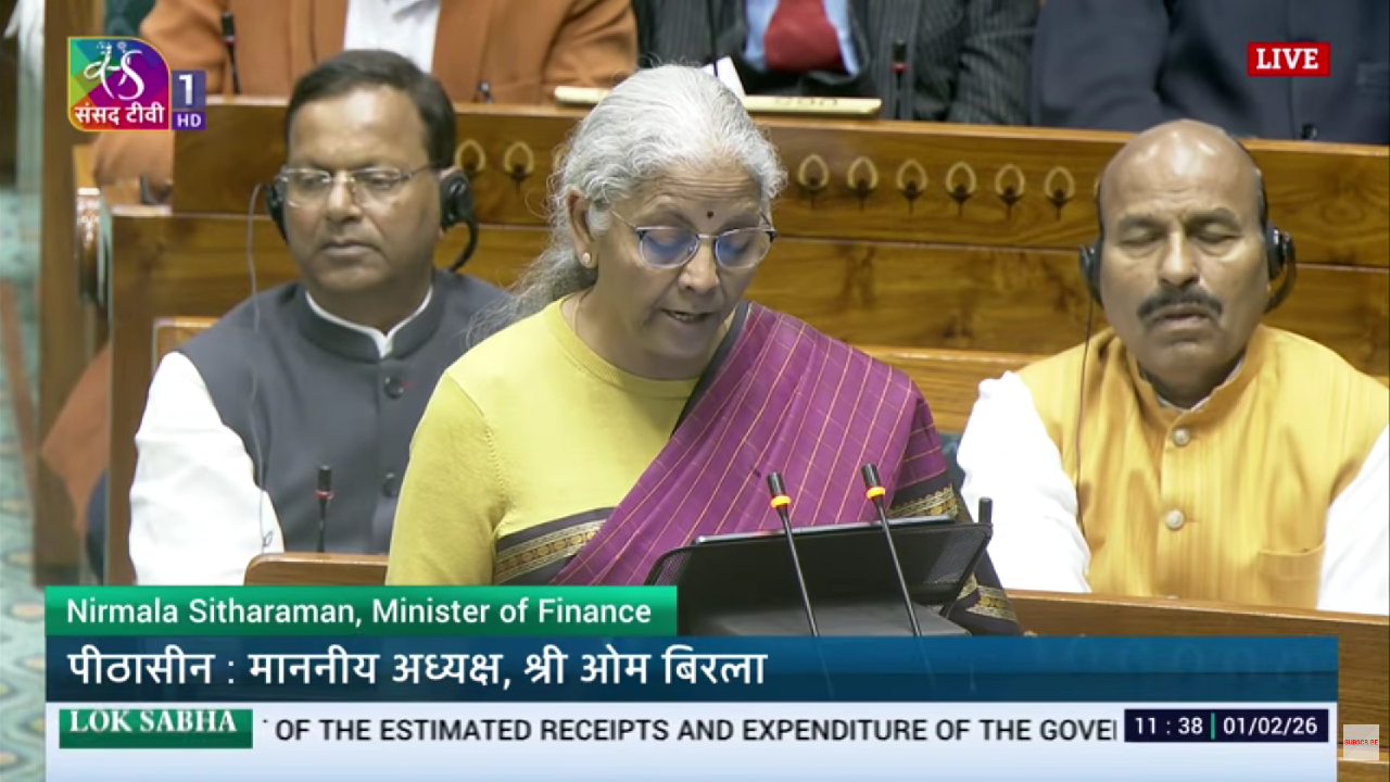 Budget 2026 Live: “गेल्या वर्षी भारताची आर्थिक स्थिती…”; बजेट मांडताना अर्थमंत्र्यांचे मोठे विधान