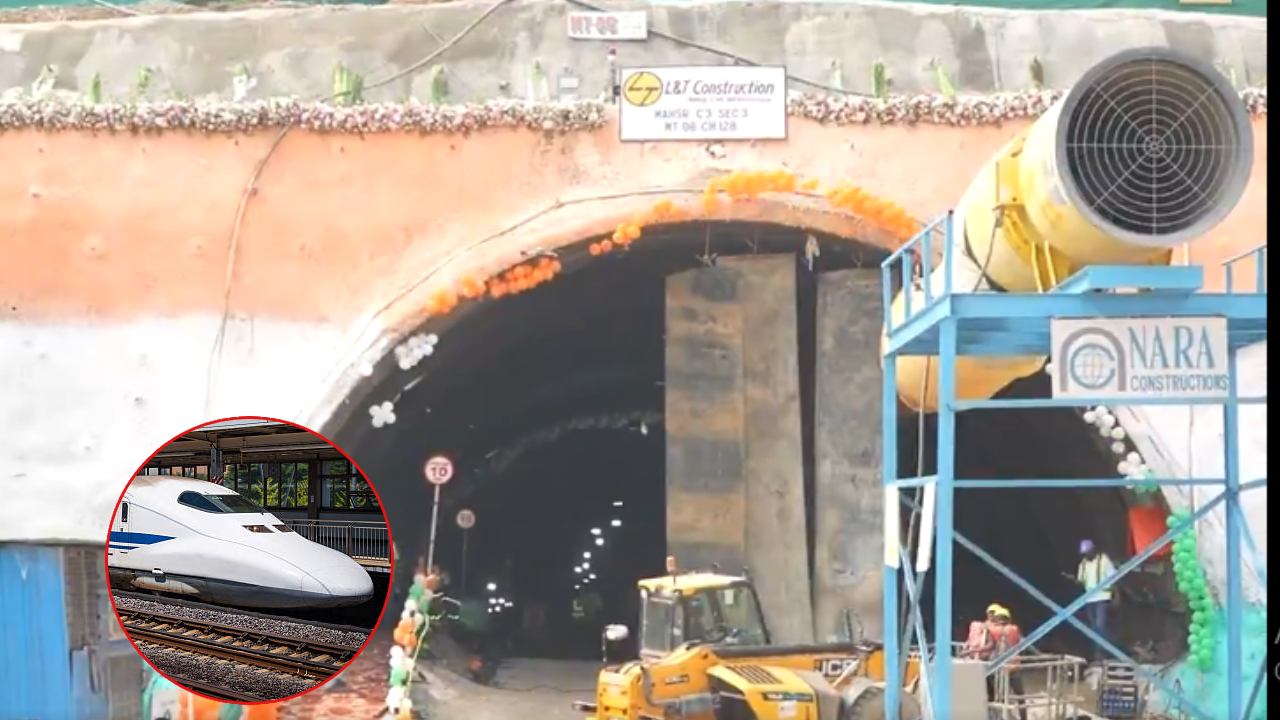मुंबईतून अहमदाबादला पटकन जायचे आहे? लवकरच तुमचे स्वप्न पूर्ण होणार; Bullet Train चे काम…