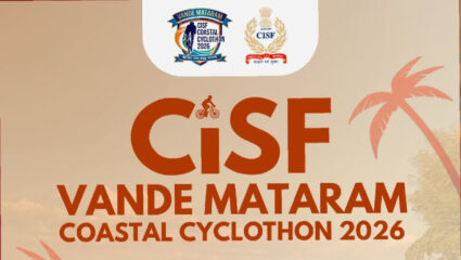 CISF कडून रत्नागिरीत ‘वंदे मातरम् कोस्टल सायक्लोथॉनचे आयोजन