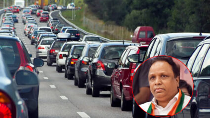 Pune-Mumbai Expressway वर प्रवासी अडकल्यावर सरकारला जाग; मंत्री आशीष शेलारांच्या ‘या’ सूचना