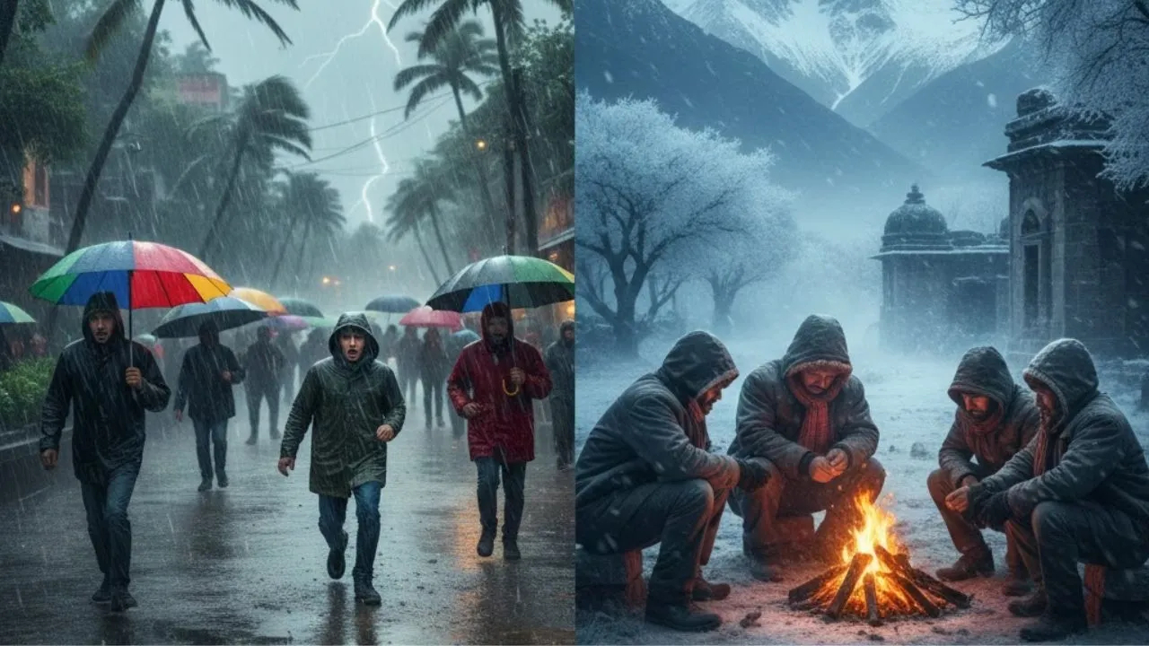 IMD Alert: ऐन उन्हाळ्यात छत्र्या, स्वेटर घेण्याची वेळ येणार? कुठे पाऊस तर कुठे…; धावपळ होणार