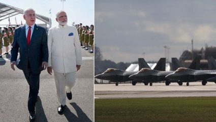 War Alert: इकडे तेल अवीवमध्ये PM मोदी, तर ‘तिकडे’ लँड झाले अनेक अमेरिकन F-22 फायटर जेट; ‘इस्लामिक नाटो’चे अस्तित्व संपवणारा प्लॅन