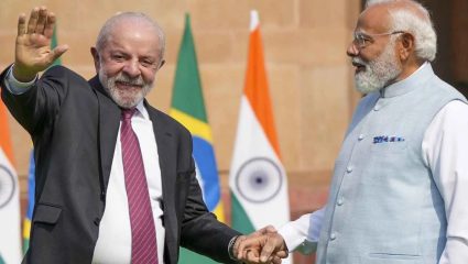 भारत-ब्राझील मैत्रीचा नवा अध्याय! राष्ट्राध्यक्ष लूला यांचे दिल्लीत भव्य स्वागत; दोन्ही देशांत द्विपक्षीय व्यापारावर चर्चा