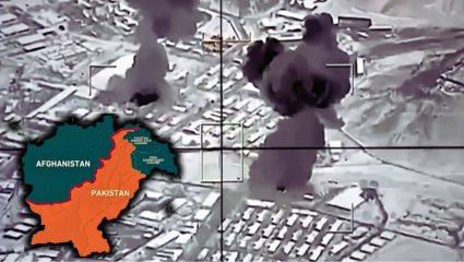 Pak-Afghan War: तालिबानचा पाकिस्तानवर ‘ड्रोन’ स्ट्राइक! अबोटाबाद, नौशेरा लष्करी तळ धडाधडले; रणांगणाचे LIVE VIDEO VIRAL