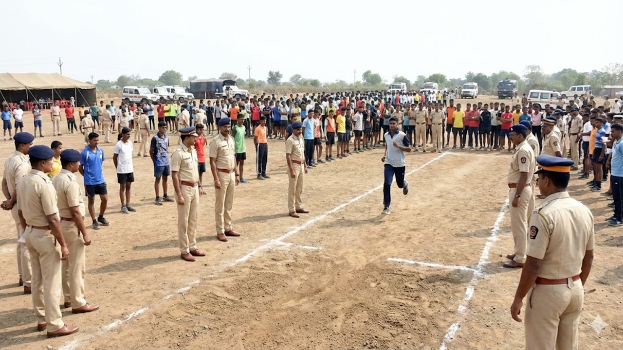 Police Recruitment: महाराष्ट्रात जम्बो पोलीस भरती! १४८ जागांसाठी १५ हजारांहून अधिक अर्ज, पोलीस अधीक्षकांचे महत्त्वपूर्ण निर्देश