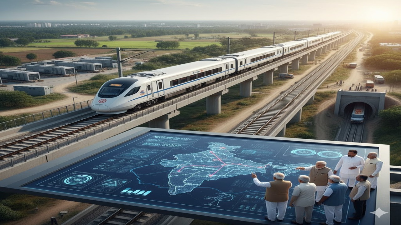 Railway News: मोदी सरकारकडून तीन रेल्वे प्रकल्पांना मंजुरी, चार राज्यांमध्ये ३८९ किलोमीटरचे नवीन रेल्वे नेटवर्क