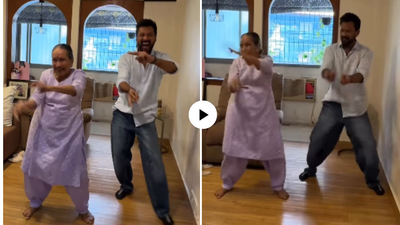 Rockstar दादी! ‘कच्ची कली’ गाण्यावर आजीचा नातावासोबत भन्नाट डान्स;  नेटकरी फिदाच, VIDEO VIRAL