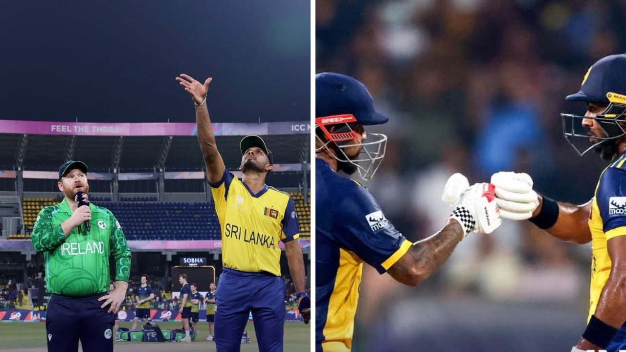 T20 World Cup 2026: श्रीलंकेने 20 रन्सने केला आयर्लंडचा पराभव, महेश तीक्ष्णाच्या गोलंदाजीची कमाल
