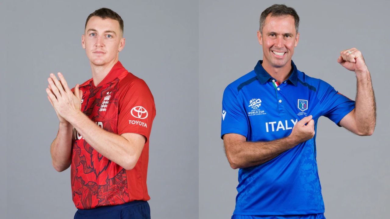 ENG vs ITA, T20 World Cup : इंग्लंडसाठी विजय आवश्यक! TOSS जिंकून घेतला फलंदाजीचा निर्णय; इटली करणार गोलंदाजी 