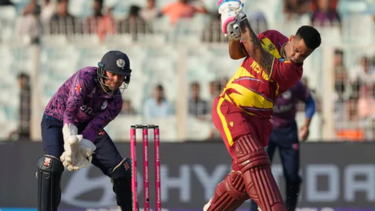 WI vs SCO, T20 World Cup 2026 Live : ईडन गार्डन्सवर हेटमायरची झुंजार खेळी! वेस्ट इंडिजचे स्कॉटलंडसमोर183 धावांचे लक्ष्य 