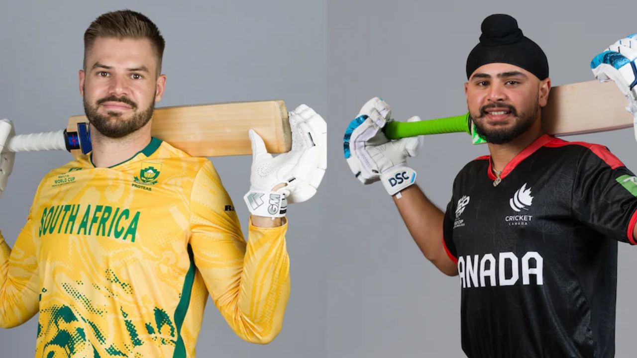 SA vs CAN, T20 World Cup 2026 : कॅनडासमोर बलाढ्य दक्षिण आफ्रिकेचे आव्हान! TOSS जिंकून घेतला गोलंदाजीचा निर्णय 