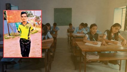 हौसलों से उड़ान होती है! दुर्दम्य इच्छाशक्तीच्या जोरावर हात नसलेला सूरज उबाळे पायाने लिहितो पेपर