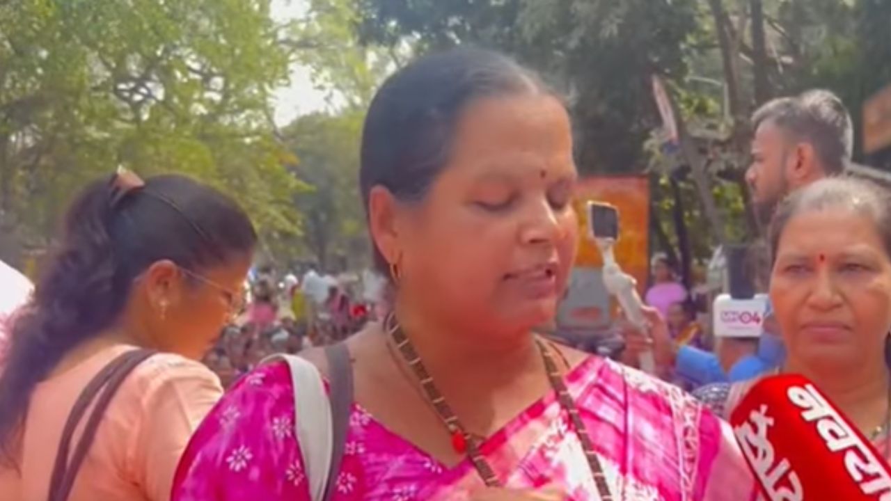 Thane : नव्या कामगार कायद्यांविरोधात अंगणवाडी सेविकांचे आंदोलन