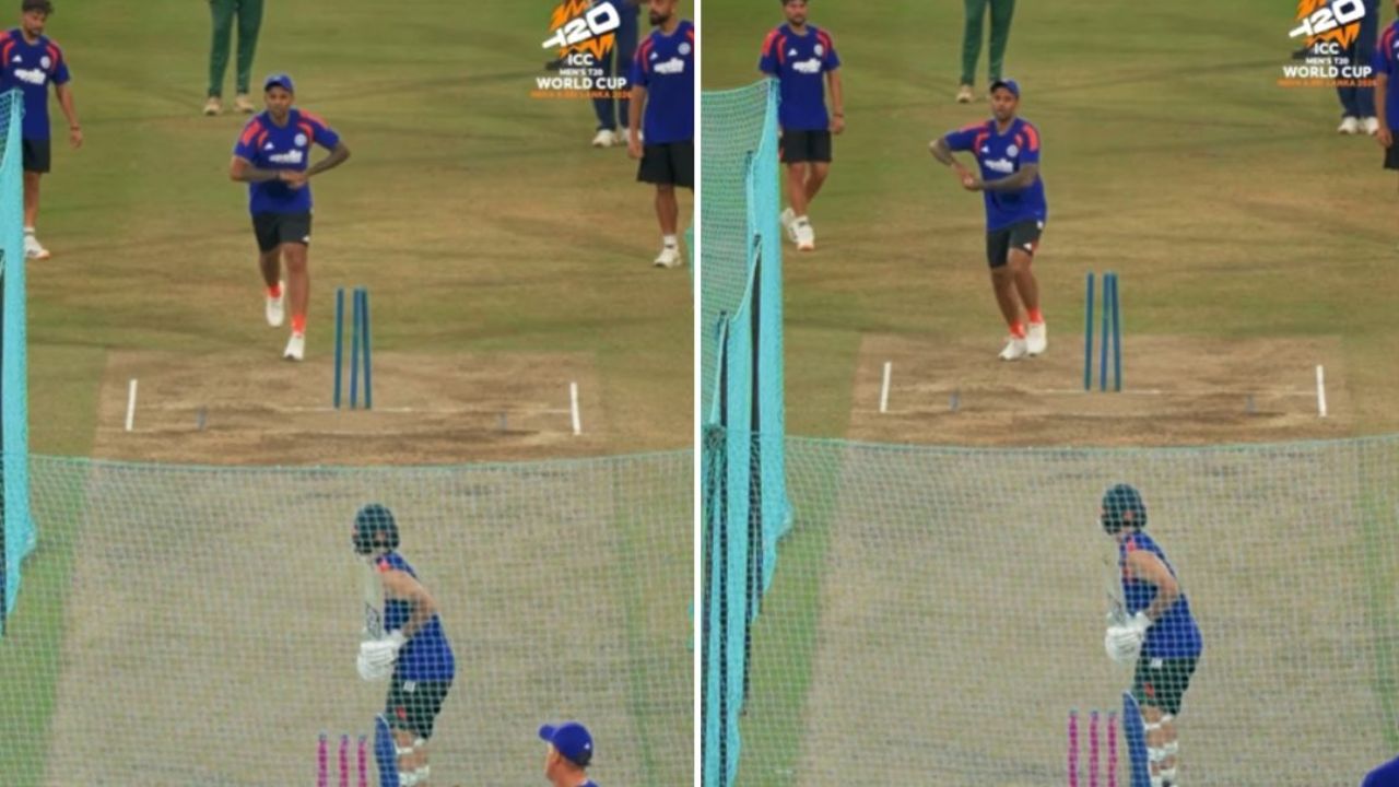 IND vs PAK : तारिकला तारे दाखवण्यासाठी भारताचा संघ सज्ज! पाकिस्तानी फिरकी गोलंदाजावर टीम इंडियान उपाय शोधला, सुर्याचा Video Viral