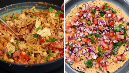 जेवणात तोंडी लावण्यासाठी कुरकुरीत पापडांपासून बनवा चटपटीत पापड सॅलड, नोट करून घ्या रेसिपी