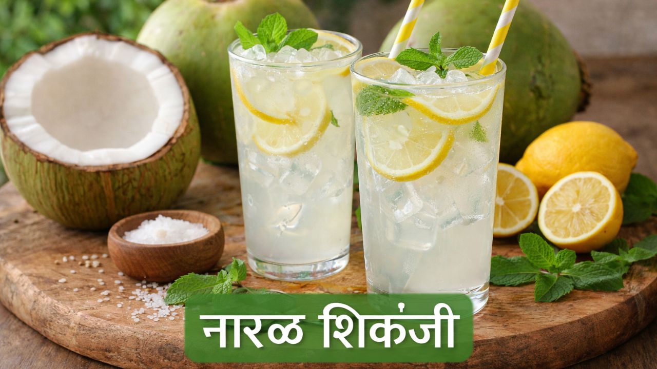 उन्हाळ्यातील उकाड्यावर रामबाण उपाय! शरीराला ताजेतवानेपणा आणि नैसर्गिक ऊर्जा देण्यासाठी घरीच बनवा नारळ शिकंजी