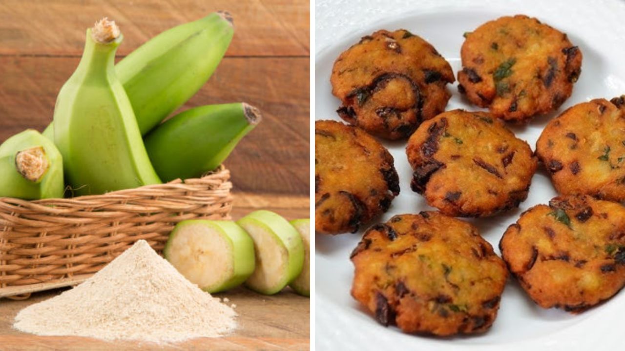 उपवासाच्या दिवशी साबुदाणा खिचडी खाण्याऐवजी कच्च्या केळींपासून झटपट बनवा केळीचे कुरकुरीत वडे, नोट करून घ्या रेसिपी