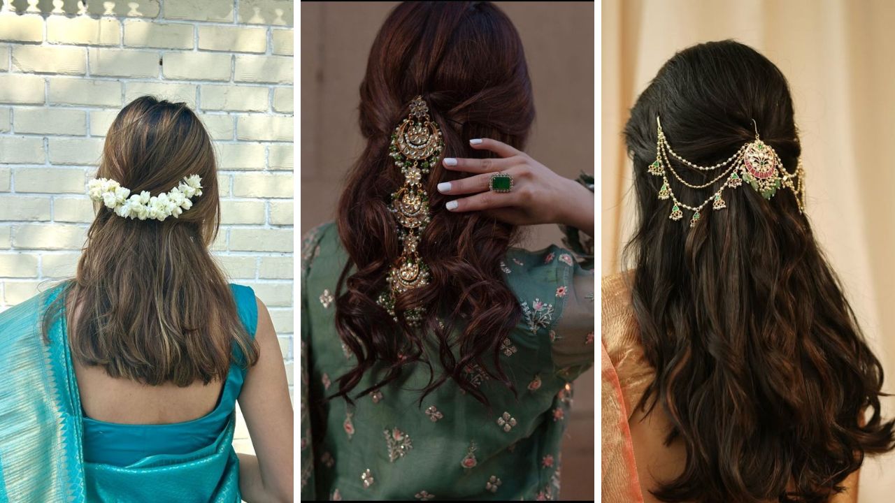 साडी नेसल्यानंतर Hairstyle काय करावी सुचत नाही? पहा छोट्या केसांसाठी सुंदर आणि आकर्षक हेअरस्टाईल