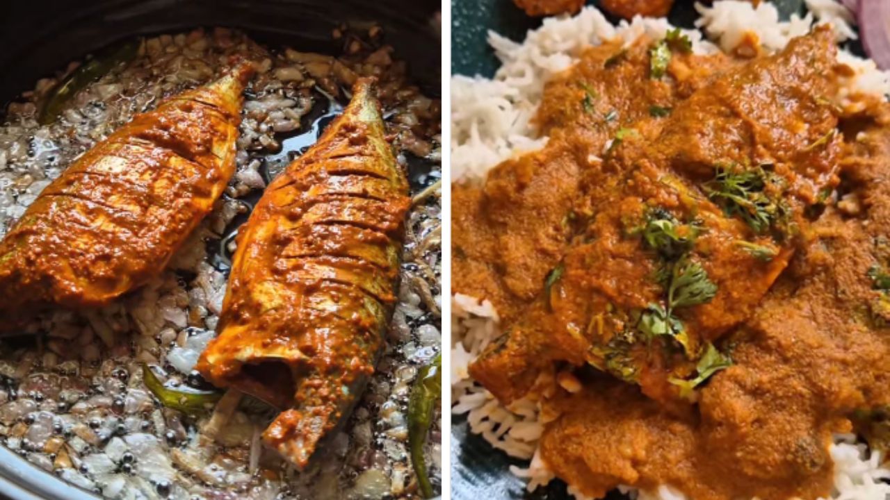 कोकणातील पारंपरिक चवीची खासियत! गरमागरम वाफाळत्या भातासोबत खाण्यासाठी बनवा चविष्ट बांगड्याचं तिखलं, नोट करा रेसिपी