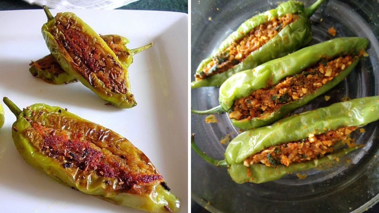 गरमागरम वरण भातासोबत खा चविष्ट भरलेली हिरवी मिरची, झणझणीत पदार्थाने वाढेल जिभेची चव