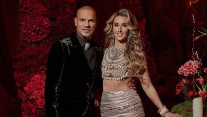 Shikhar Dhawan-Sophie Reception: ‘बिन तेरे क्या जीना…’, गब्बरचे त्याची पत्नी सोफी शाइनसह खास क्षण! PHOTOS