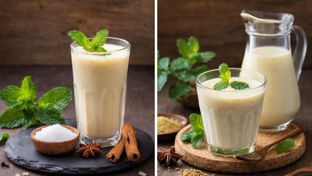 रविने ताक घुसळण्याचे टेन्शन कायमचे जा विसरून! ५ मिनिटांमध्ये मिक्सरमध्ये बनवा थंडगार मसाला ताक