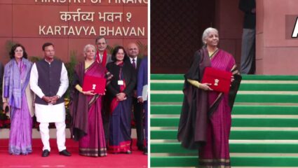 Budget 2026: तामिळनाडूची परंपरा जपत हातमागावरील कांजीवरम साडीची केली निर्मला सीतारमण यांनी निवड, जपला साधेपणा