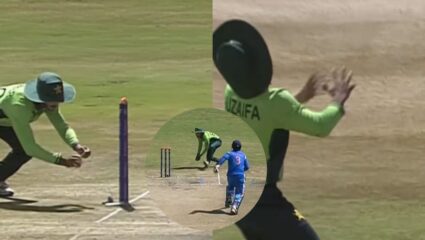 IND vs PAK U19 : नक्की चाललयं काय, फिल्डिंग की काॅमेडी? कॅच तर सोडलाच पण यांच्याकडून नेमही चुकला…