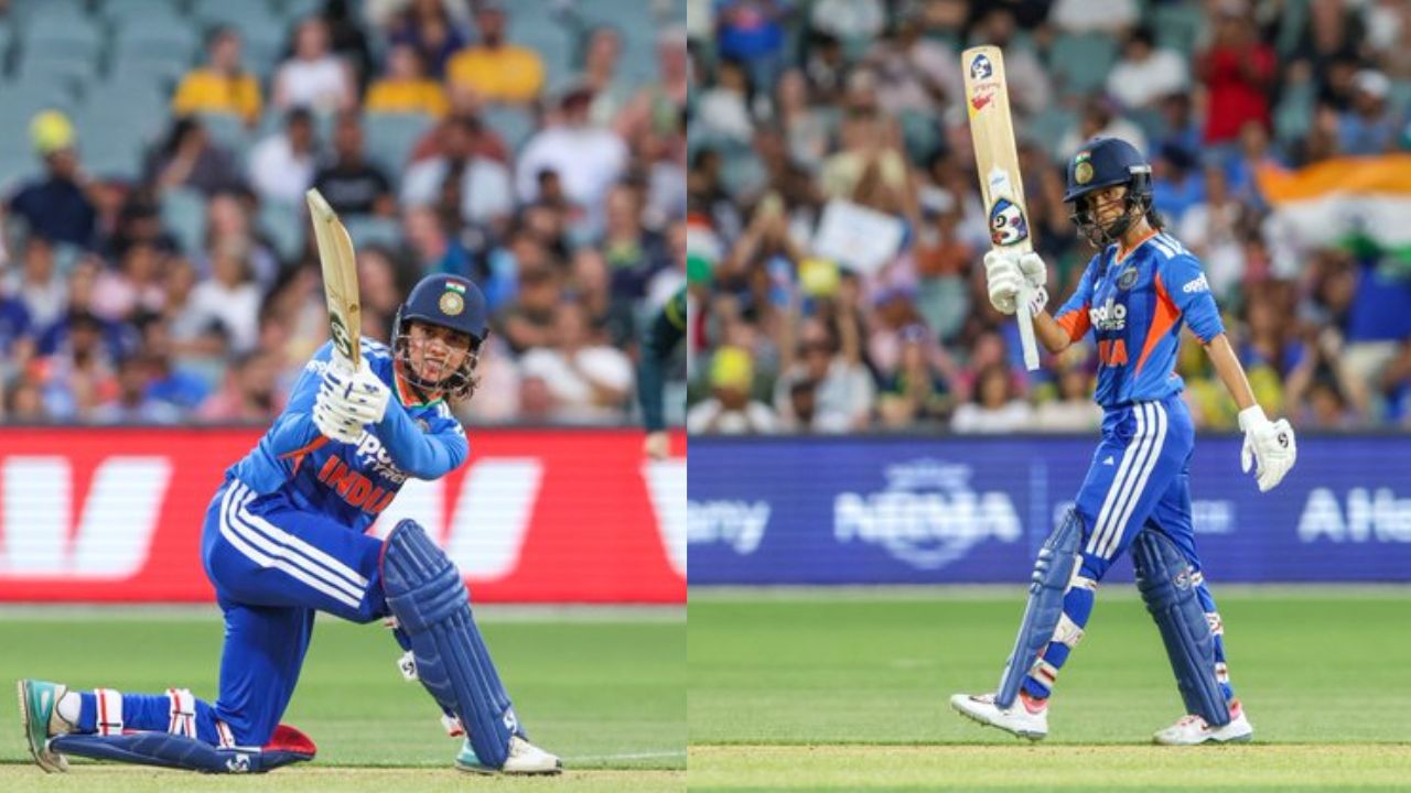 IND w vs AUS W, 3rd T20I :  भारताला ऑस्ट्रेलियासमोर 177 धावांचे लक्ष्य! मानधना आणि रॉड्रिग्ज जोडीची तूफान फटकेबाजी 