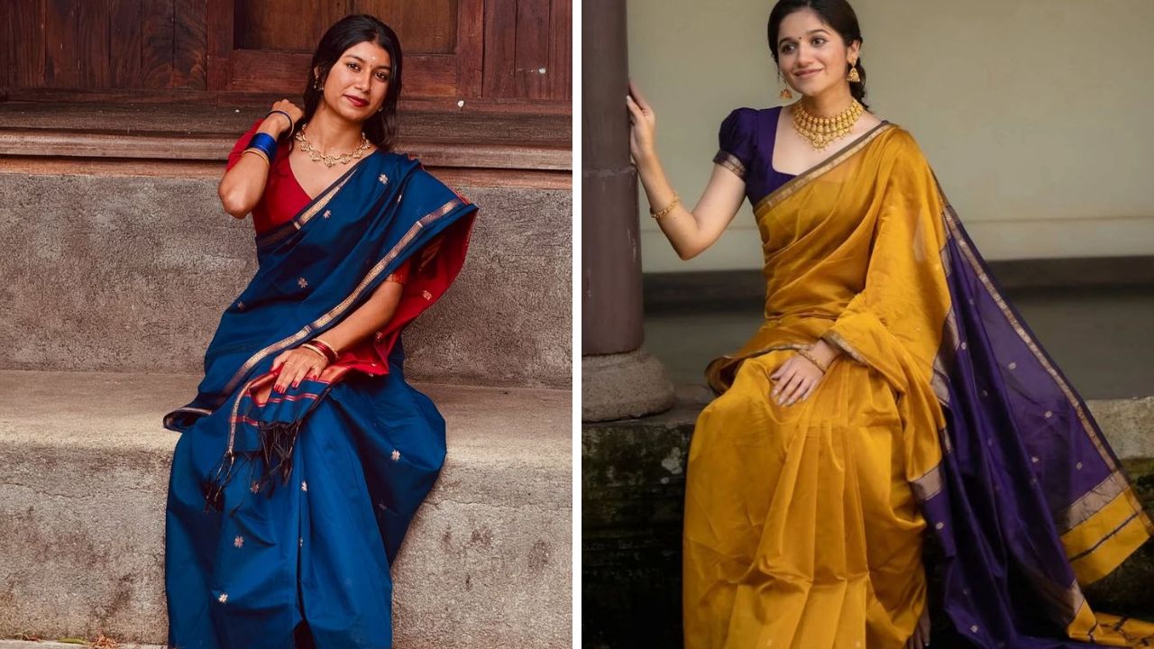 माहेश्वरी साडी उन्हाळ्यासह इतर सर्वच ऋतूंमध्ये तुम्ही परिधान करू शकता. कारण सुटी आणि रेशमी धाग्यांचा वापर करून साडी विणली जाते. साडीवर चटई, वीट, हीरा, आणि लेहेरिया यांसारखे नमुने दिसतात. 