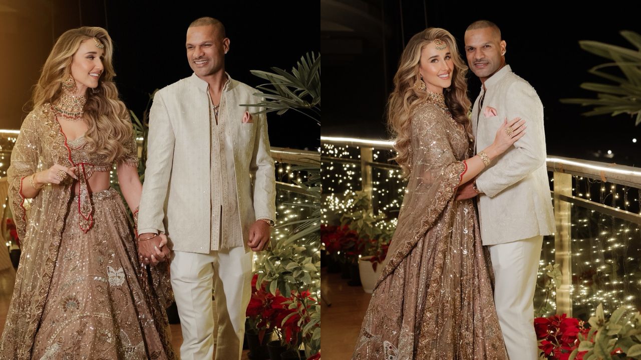 ‘गब्बर’च्या संगीत समारंभाचे फोटो व्हायरल! शिखर धवन आणि सोफी डिवाइन अडकणार लग्नबंधनात…