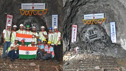 नवी मुंबईत Patel Engineering चा ऐतिहासिक पराक्रम! सिडकोच्या Water Tunnel प्रकल्पात राष्ट्रीय विक्रम प्रस्थापित