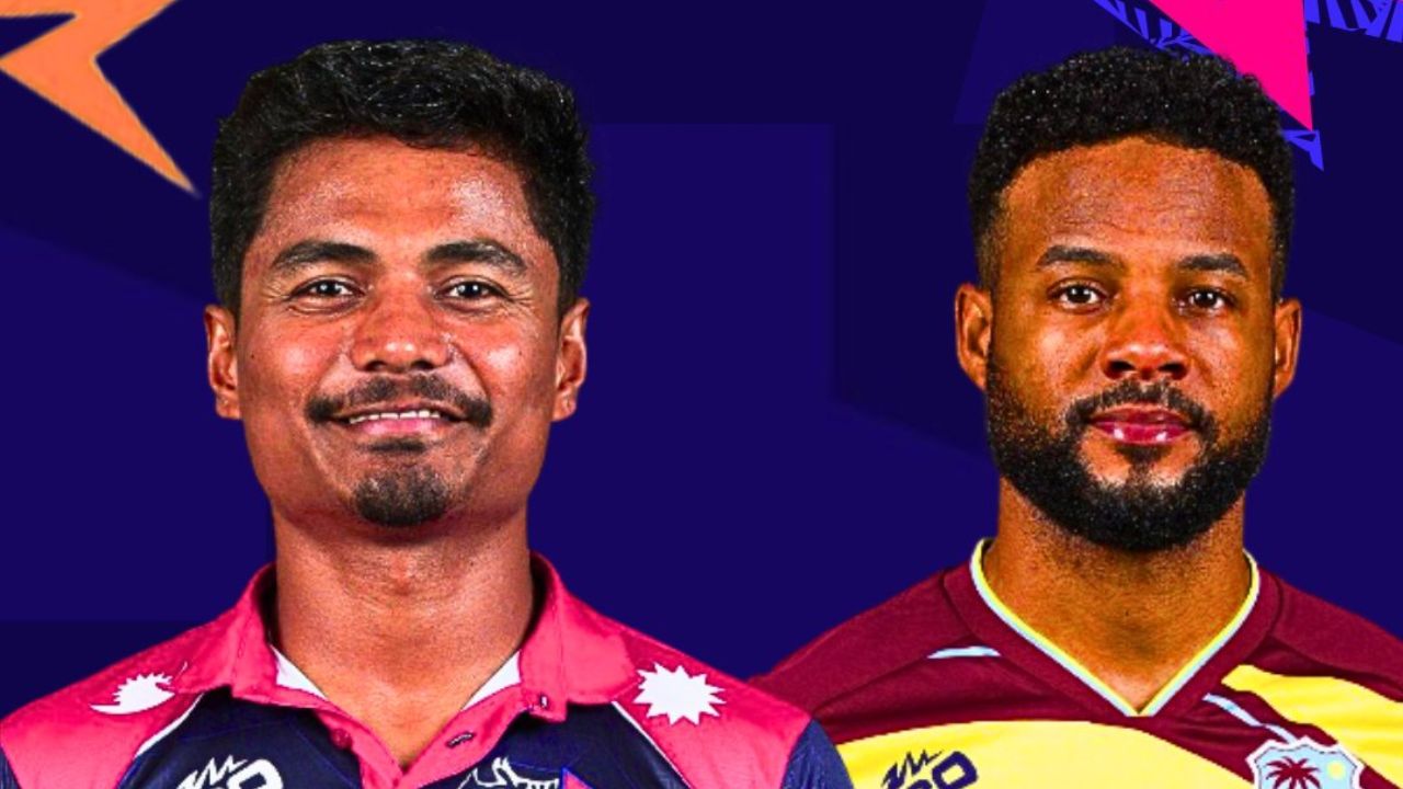 NEP vs WI : वेस्ट इंडिजने नाणेफेक जिंकले करणार गोलंदाजी, वाचा दोन्ही संघाची Playing 11