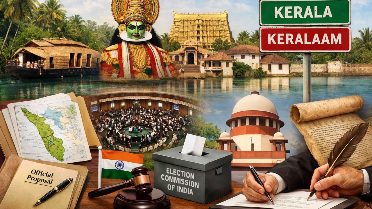 केरळ आता होणार Keralaam! राज्याचे नाव बदलण्याची प्रक्रिया नेमकी कशी असते? जाणून घ्या कायदेशीर तरतुदी
