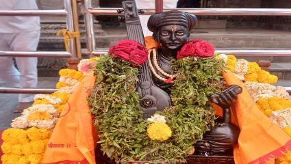 विठ्ठल नामाचा गजर आता जर्मनीच्या देशभूमीवर; देहूतून संत तुकाराम महाराजांच्या मूर्तीचे भव्य हस्तांतरण