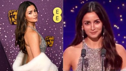 British Academy Film Awards च्या मंचावर झळकली आलिया भट्ट; ‘नमस्कार’ म्हणत हिंदीतून साधला प्रेक्षकांशी संवाद