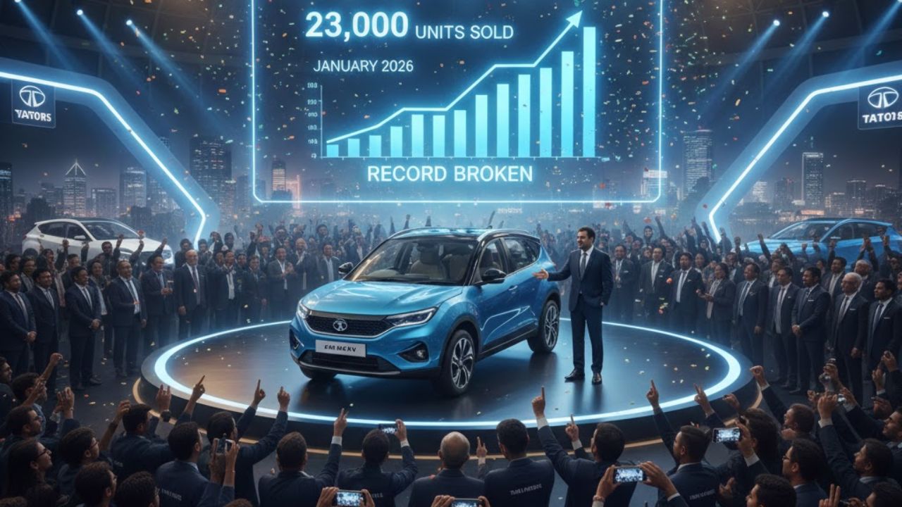 जानेवारी 2026 मध्ये Tata Motors च्या ‘या’ कारने रचला इतिहास! थेट विकले 23000 युनिट्स