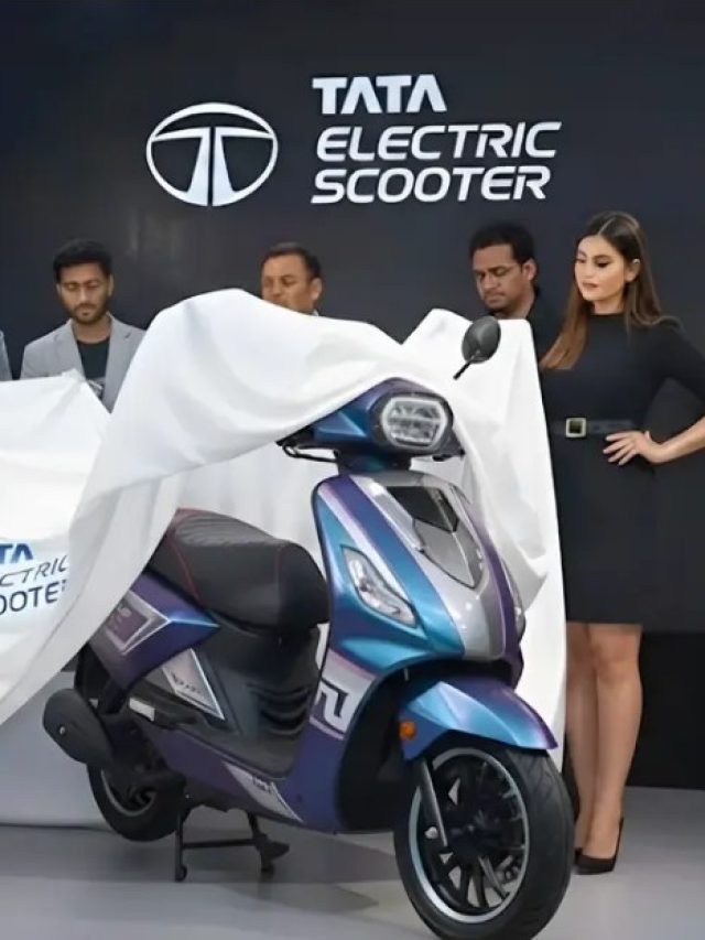 मध्यमवर्गीयांसाठी स्वस्तात मस्त; TATA Electric Scooter