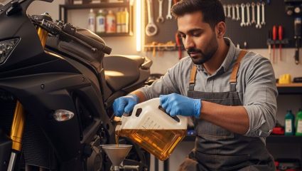 गॅरेजला जाण्याची गरज नाही! ‘ही’ एक सोपी ट्रिक आणि 30 मिनिटांत स्वतः बदला बाईकचे इंजिन ऑइल