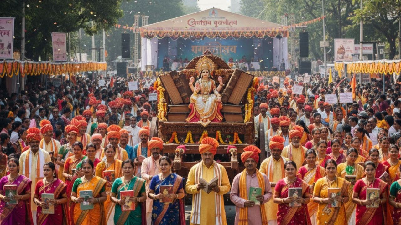 Dharashiv News : वाशीमध्ये रंगणार धाराशिव ग्रंथोत्सव; ग्रंथदिंडी, परिसंवाद, कविसंमेलनासह विविध उपक्रमांची मेजवानी