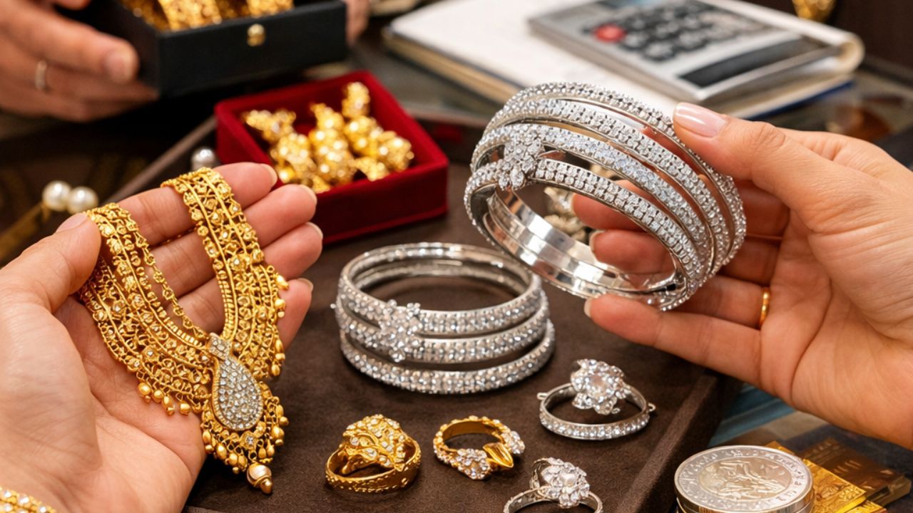 Todays Gold-Silver Price: सोनं पुन्हा महागलं, चांदी 2.84 लाखांवर! खरेदी करण्यापूर्वी जाणून घ्या आजचे दर