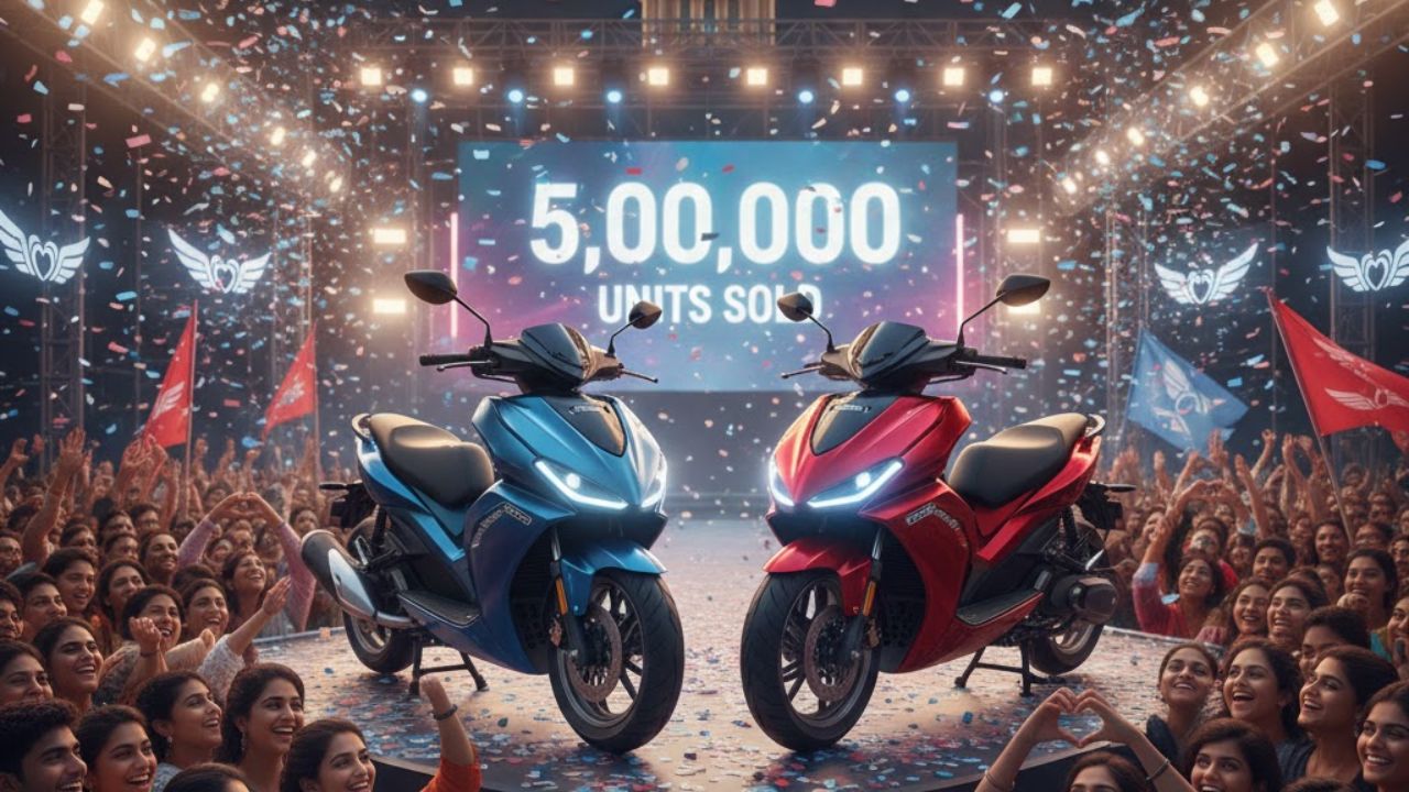 ‘या’ कंपनीच्या Two Wheeler ला ग्राहकांनी थेट हृदयात दिली जागा! 31 दिवसात 5 लाख युनिट्सची झाली विक्री