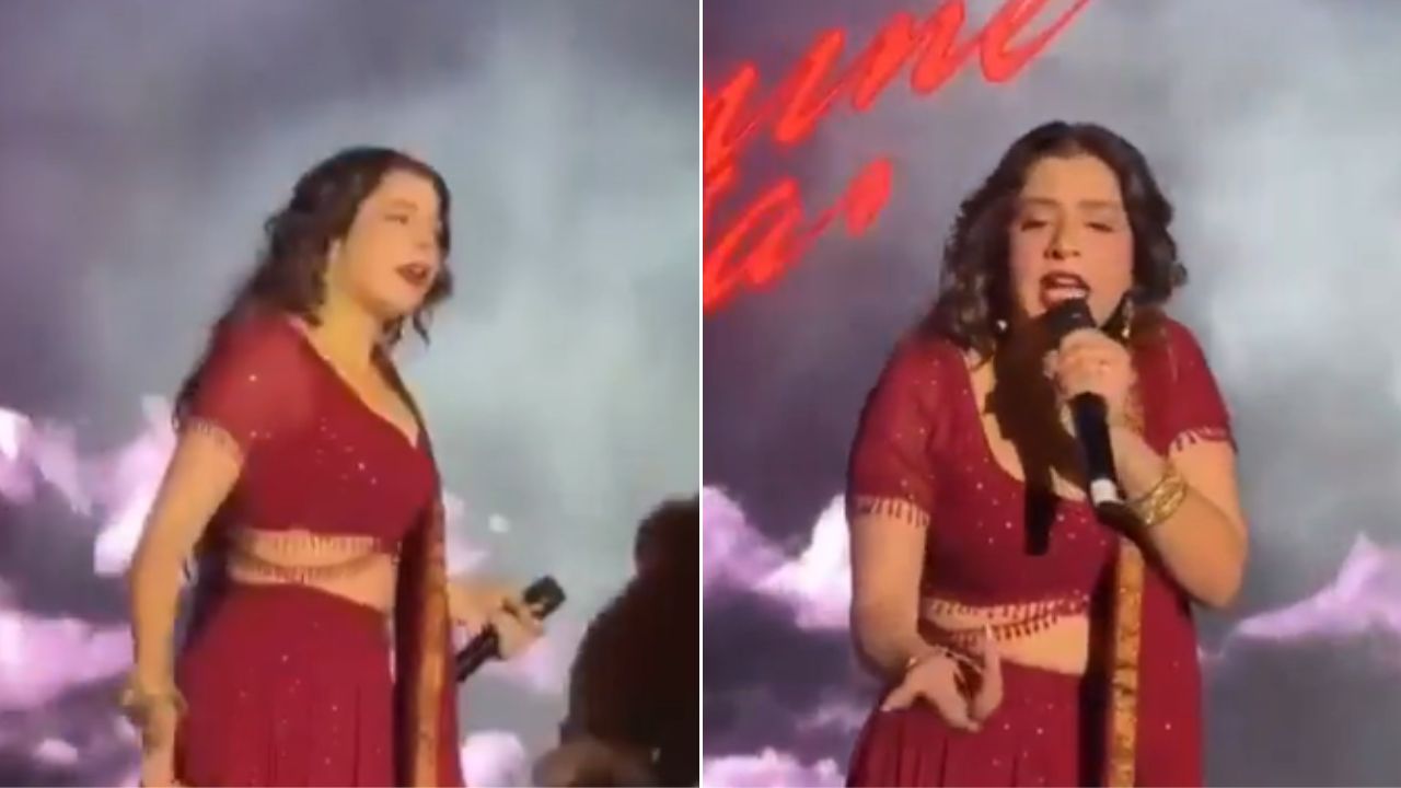 ‘धुरंधर’ मधील ‘शरारत’ गायिका जास्मिन सँडलासच्या लाईव्ह कॉन्सर्टदरम्यान उडाला गोंधळ; गायिकेने थांबवला शो
