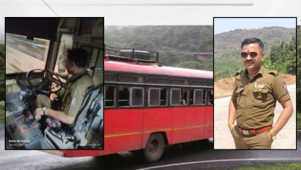 Karjat News : एसटी चालकाला आली चक्कर; वाहकाने स्टेअरिंग हाती घेत 26 जणांचा जीव वाचवला!