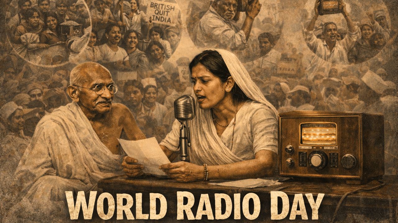 World Radio Day: ‘छोडो भारत’ आंदोलनाची मशाल पेटवणारा गुप्त रेडिओ; जेव्हा रेडिओ बनला क्रांतीचे हत्यार