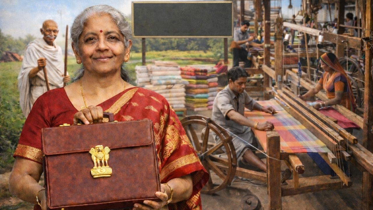 Budget 2026 : महात्मा गांधी ग्राम स्वराज्य ठरणार गेम-चेंजर! कापड क्षेत्रात क्रांती घडवून आणण्याच्या दिशेने एक महत्त्वपूर्ण पाऊल