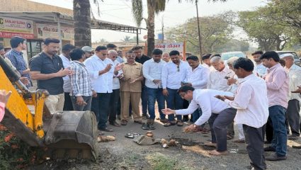 माळेगावमधील प्रभाग नऊमध्ये विकासकामांना प्रारंभ; ‘विशिष्ट नागरी सेवा व सुविधा’ योजनेअंतर्गत  होणार विविध कामे