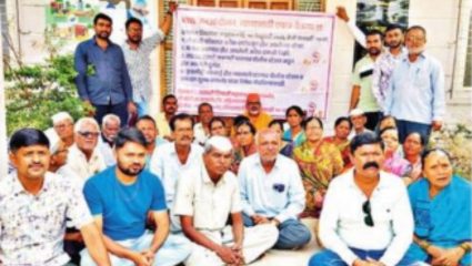 Ahilyanagar News: अवैध धंदे बंद करा! वाढत्या गुन्ह्यांना आळा घालण्यासाठी ग्रामस्थांचा शिवजयंती दिनी ठिय्या