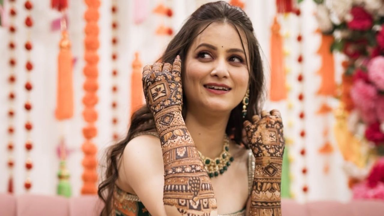 रेवती लेलेची मेहंदी! लवकरच अडकणार विवाहबंधनात; फोटोज केले शेअर