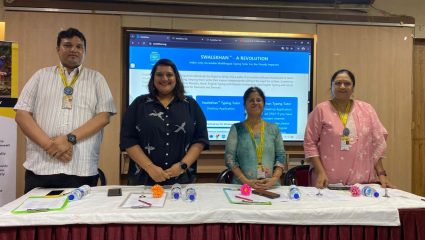 ठाण्यातील जोशी बेडेकर महाविद्यालयाचा उपक्रम! दृष्टिबाधित विद्यार्थ्यांसाठी ‘स्वलेखन टायपिंग सॉफ्टवेअर’ कार्यशाळा